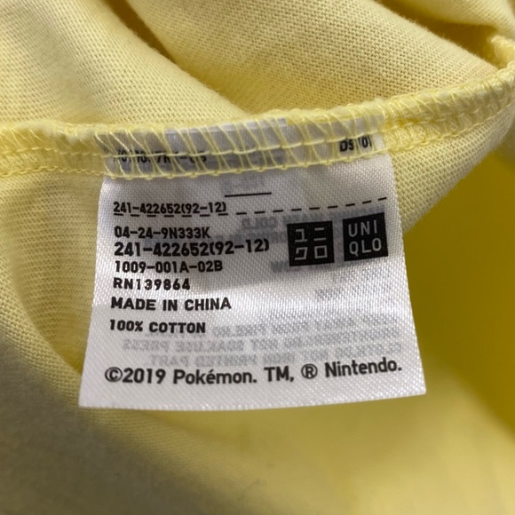 pickachu origami Uniqlo tee - Picture 3 of 6